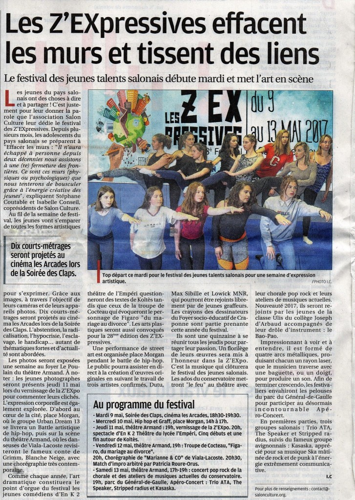 La provence 6 mai